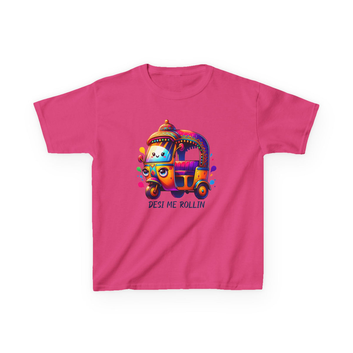 Rickshaw T-Shirt for Kids - Desi Clothing UK