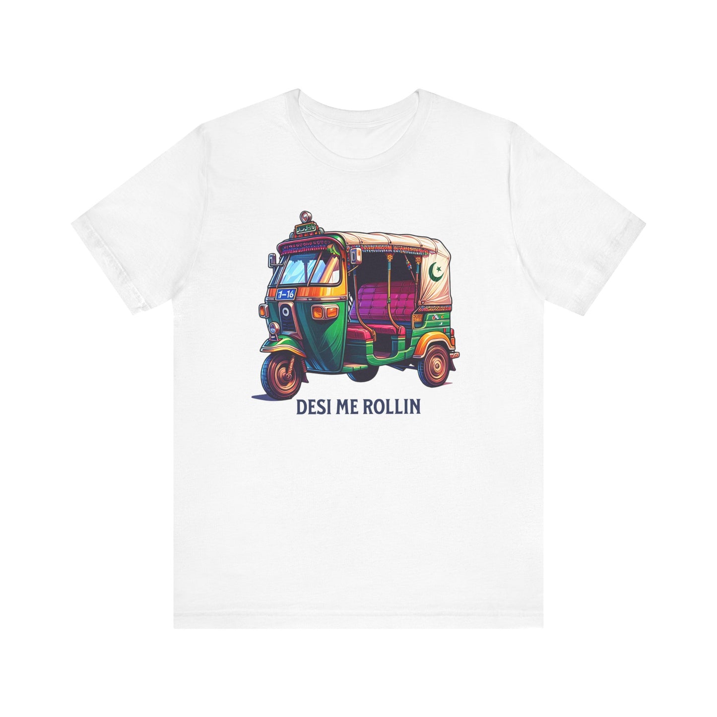 Rickshaw T-Shirt - Desi Me Rollin