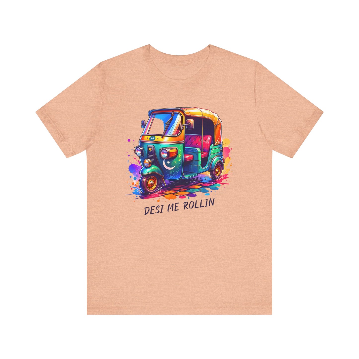 Rickshaw Desi T-Shirt - Desi Me Rollin
