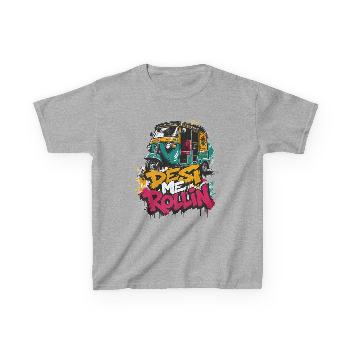 Rickshaw T-Shirt for Kids - Desi Clothing UK