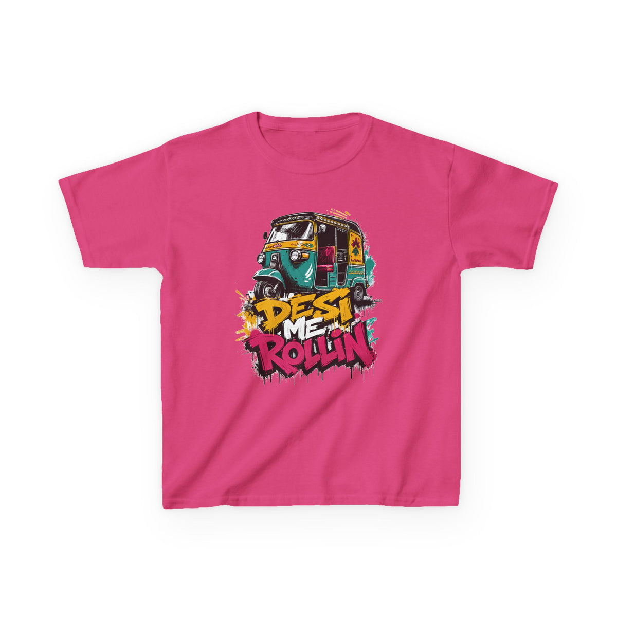 Rickshaw T-Shirt for Kids - Desi Clothing UK