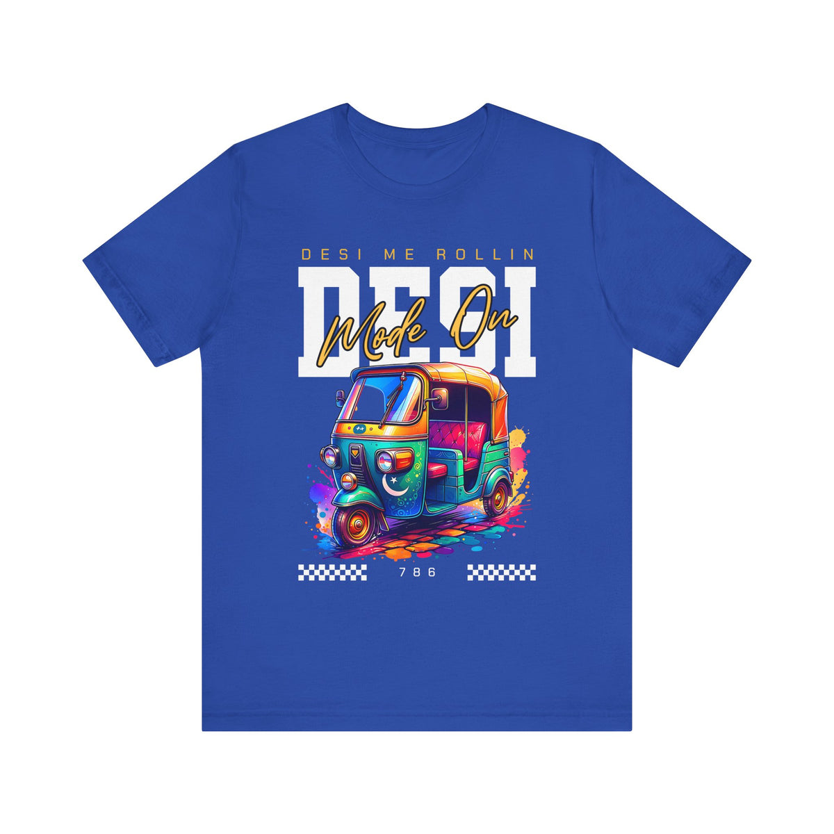 Rickshaw Desi T-Shirt - Desi Me Rollin